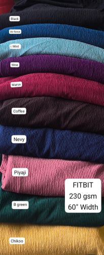 Fit Bit T Shirt Polyester Lycra Fabric