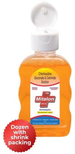 100ml Mitalon Cetrimide and Chlorhexidine Gluconate Solution