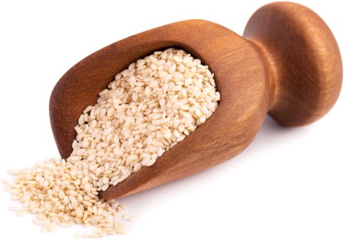Crunchy Natural White Whole Sesame Seeds