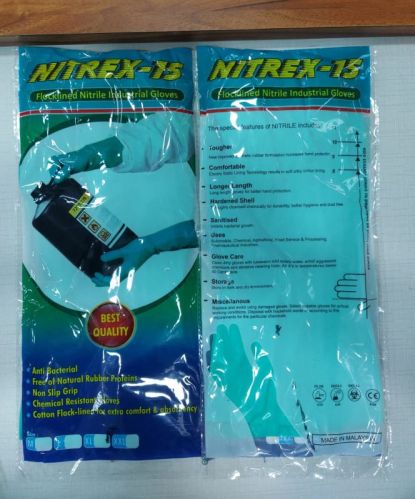 Nitrile Rubber Hand Gloves Nitrex 15