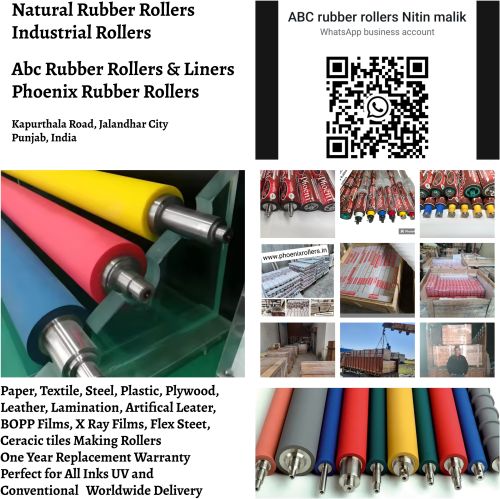 Silicone NBR Nitrile Lineomatic Rubber Roller Ruling Machine Roller