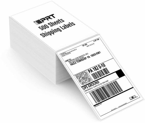 Paper Shipping Address Label