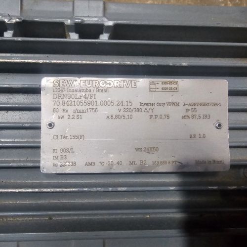 Cast Iron three-phase Squirrel Cage Induction Motor 90S/L