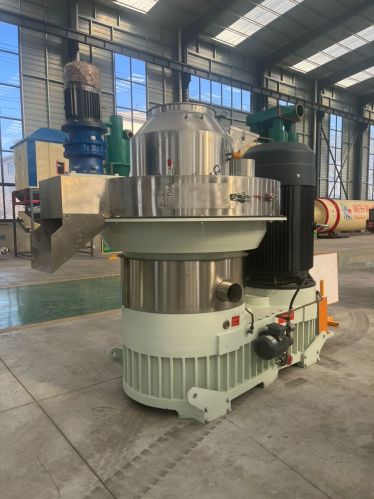 Automatic Mild Steel 132 Kw Biomass Pellet Auto Plant, Color : Black