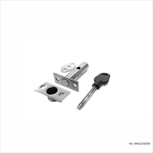 Chrome Plated Stainless Steel Hettich Tubewell Key, Shape : Round