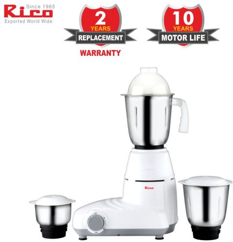 Mixer Grinder 750 Watts with 3 Jars MG1907 (White)