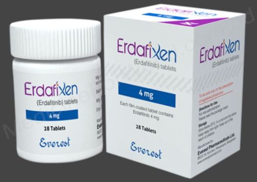 Erdafitinib 4 Mg Tablet, Grade Standard : Medicine Grade for Hospital