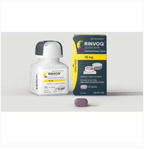 Rinvoq 15 Mg Tablet, Active Ingredient : Upadacitinib
