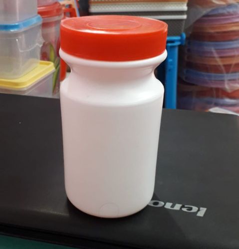 Screw Cap Chyawanprash Plastic Jar, Shape : Cylandrical