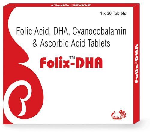 DR. Ethix Folix-DHA Tablets
