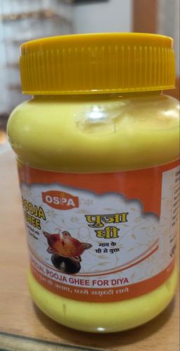 225gm OSPA Pooja Ghee, Color : Yellow, Purity : 99.99%