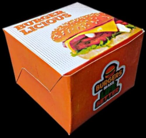 Laminated paper Printed Burger Box, Brand Name : Digipack Solution