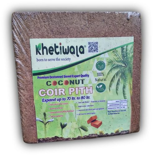 Coir Peat Blocks, Brand Name : Khetiwala, Moisture : 10%