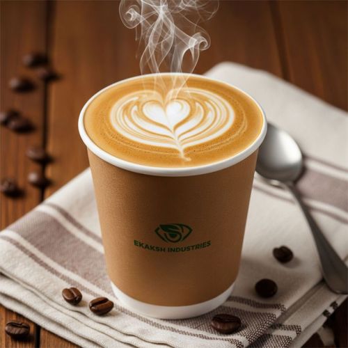 7 OZ Double Wall Paper Cup for Hot Cold Beverages