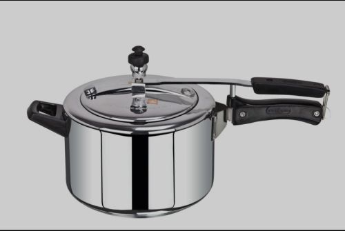 Polish Aluminium Inner Lid Pressure Cooker 2-5Ltr