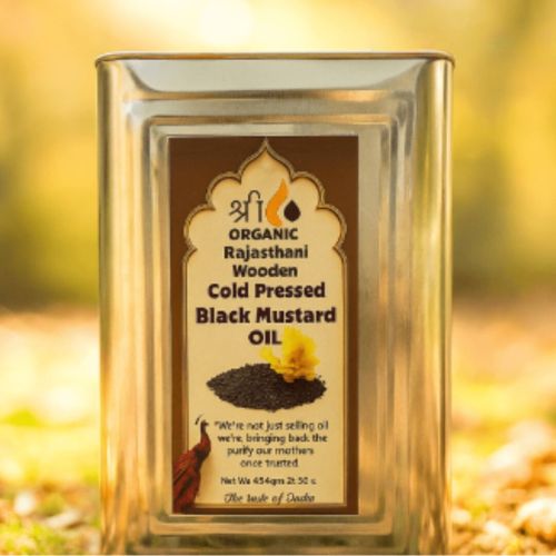 5 Litre Kachi Ghani Black Mustard Oil