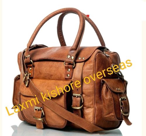 Plain Classy Leather Bags Standard