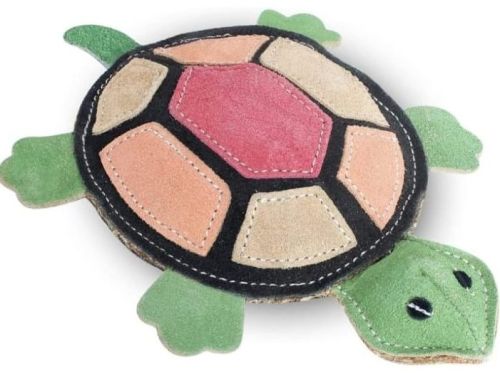 Fabric Turtle Chew Squeak Toy Classical for Interior Decor
