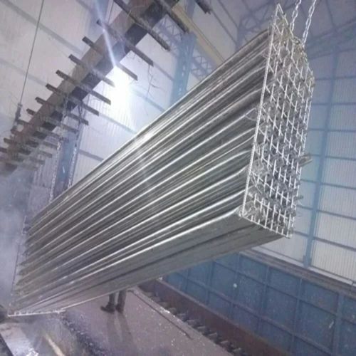 Smooth Uniform Iron Hot Dip Galvanizing Service, Color : Silver