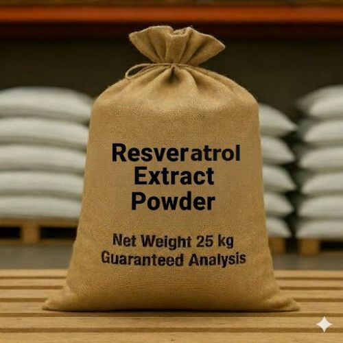 25 Kg Resveratrol Extract Powder, Color : Brown, Purity : 99%