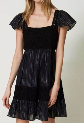 Cotton Solid Strapless Ladies Short Dresses Casual