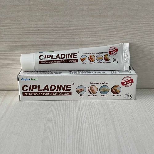 Cipladine Povidone Iodine Ointment, Packaging Type : 6 Tube Pack