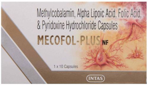Mecofol Plus Methylcobalamin Alpha Lipoic Acid Vitamin B6 Pyridoxine Capsule