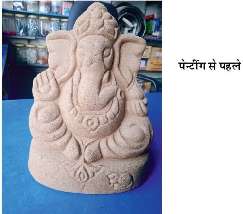 Cow Dung Ganesh Statue