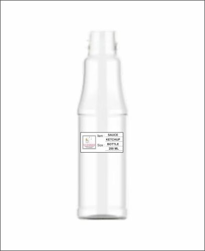 Glass 200 Ml Sauce Ketchup Bottle, Color : Transparent