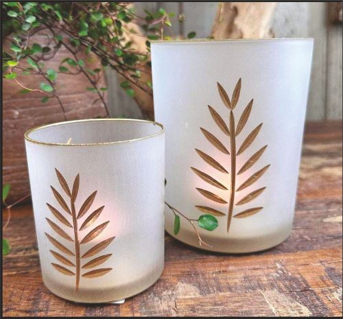 Polished Candle Glass, Brand Name : Chirag