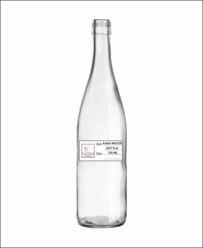 Glass 750 Ml Aava Water Bottle, Brand Name : N P
