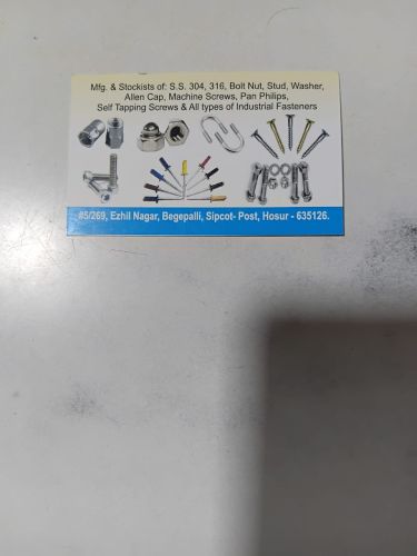 Mild Steel Nut Bolt Screw, Color : Brown, Silver, Yellow