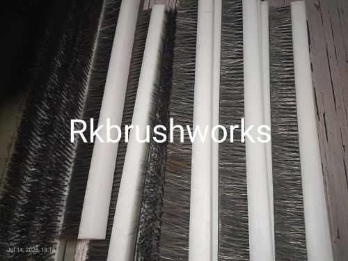 Fly Ash Machine Wire Brush, Color : Black