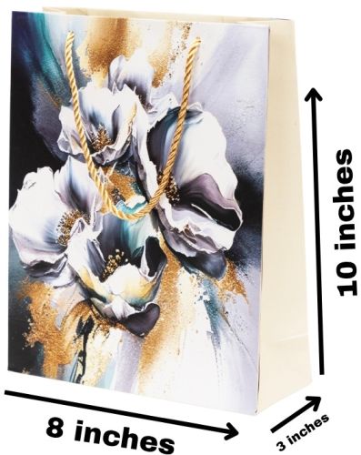 Printed Multicolor Paper Gift Bag, Brand Name : Lemonx