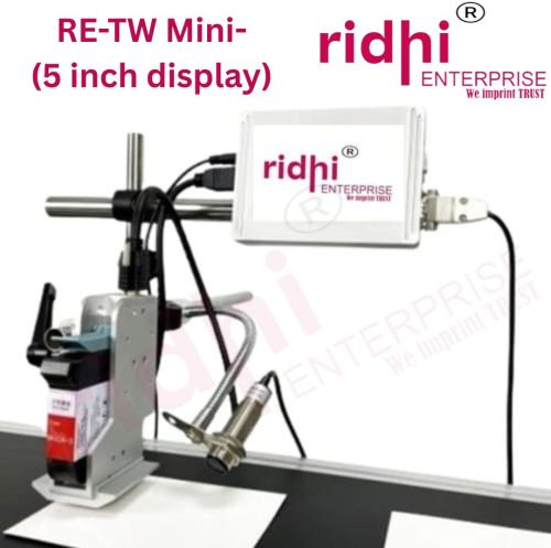 Semi Automatic Ridhi-TW Mini 5 Inch Display, Color : Silver