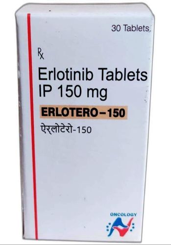 Erlotero 150 Erlotinib Tablet, Packaging Type : Bottle for Oral