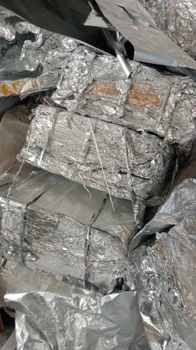 Smooth Aluminium Foil, Color : Silver