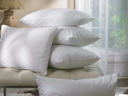 Plain White Soft Microfiber Pillow for Sleeping