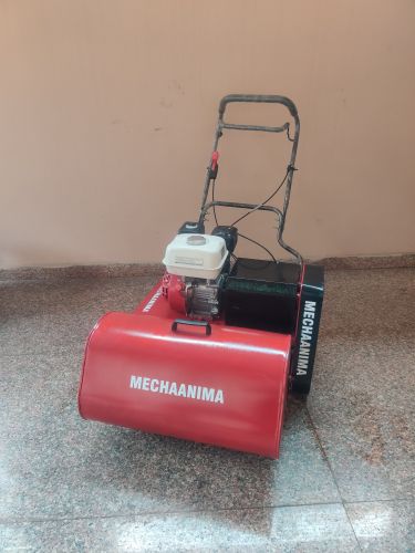 Fuel Metal Cricket Pitch Lawn Mower for Grass Cutting