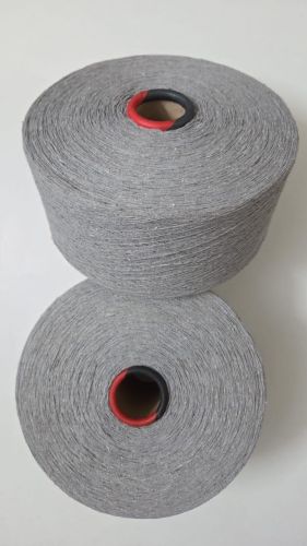 Plain Melange Yarns, Color : Grey, Technics : Dyed