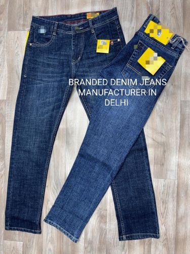 Denim Mens Big Size Jeans, Color : Dark Blue