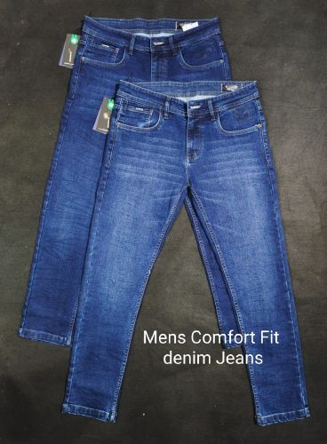 Rugged Mens Comfort Fit Jeans