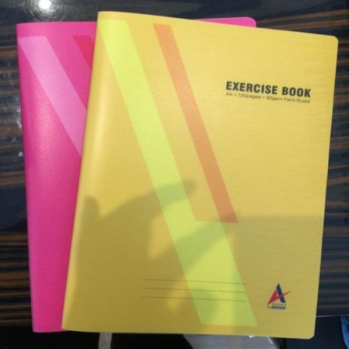 Plain & Printed Spiral Exercise Notebook Standard