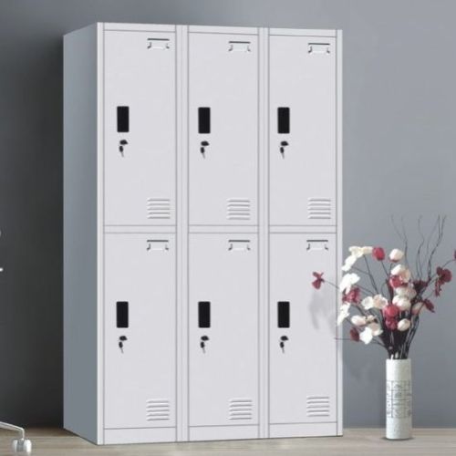 Polished Steel Locker, Color : Grey Standard