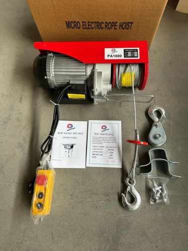 Semi Automatic Wire Rope Hoist PA 500KG, Brand Name : Crown Power