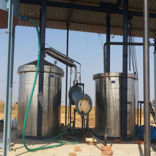 Cinnamon Distillation Plant, Color : Silver