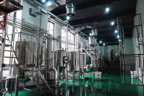 Stainless Steel Ginkgo Biloba Extraction Plant, Color : Silver