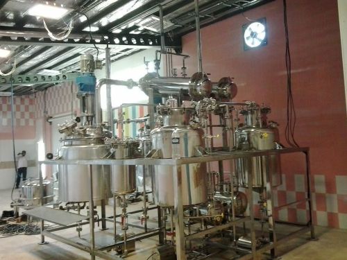 Stainless Steel Wood Absolute Extraction Plant, Color : Electricity