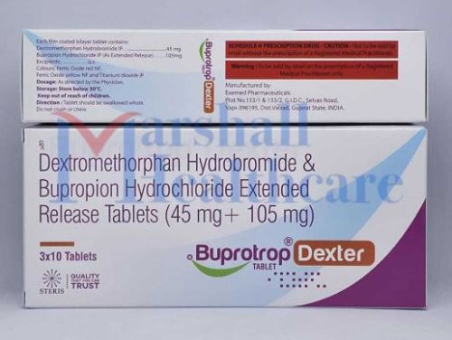Dextromethorphan, Form : Tablet, Purity : 99%, Packaging Type : Box