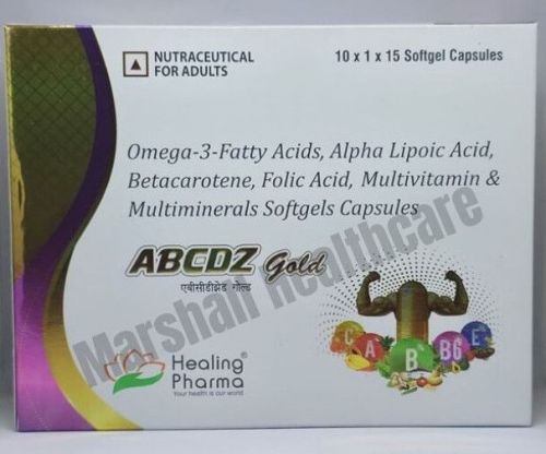 Omega-3-fatty Acid Softgel Capsules, Strength : 500mg for Personal
